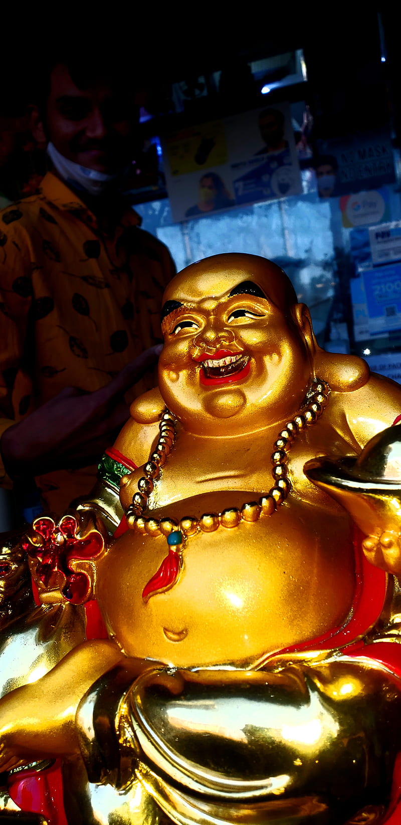 Laughing buddha, buddha goodluck, laughing buddha, HD phone wallpaper |  Peakpx