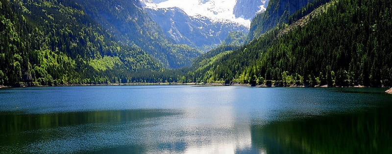 GOSAU-SEE AUSTRIA, lakes, see, sea, mountains, HD wallpaper | Peakpx