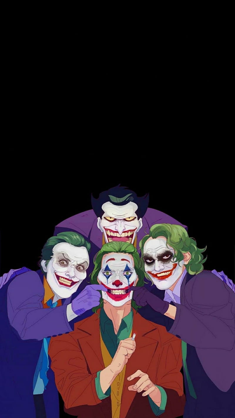 Joker, clown, jokers, HD phone wallpaper