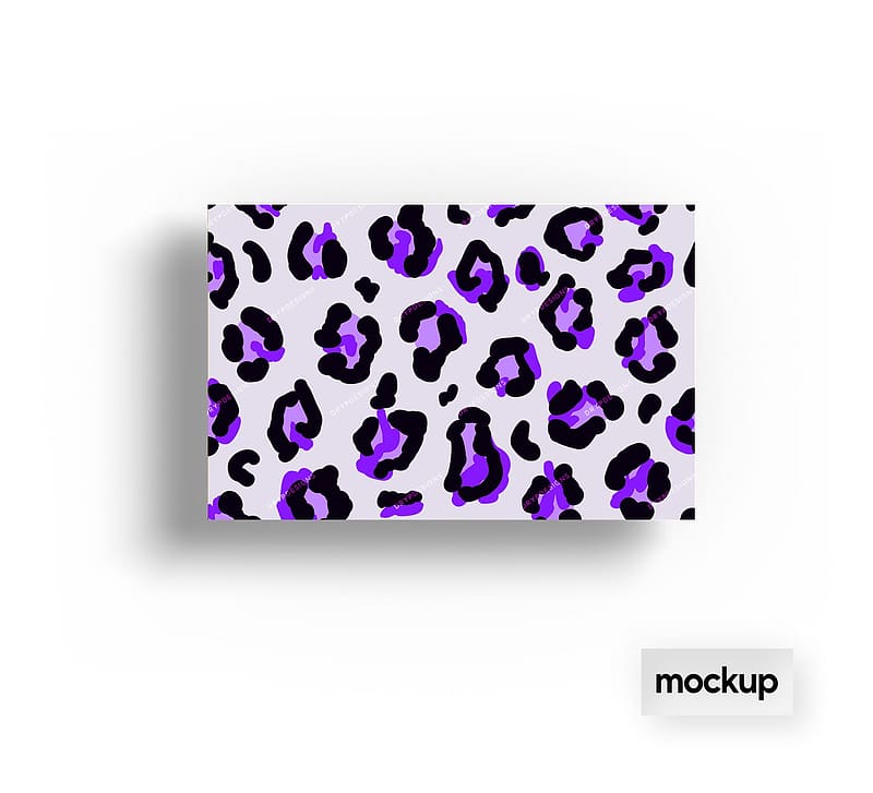 Purple Leopard Print PNG Seamless Pattern Overlay, HD wallpaper