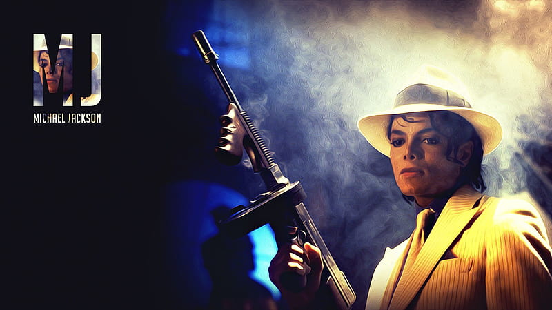 Michael Jackson With Gun Michael Jackson, HD wallpaper