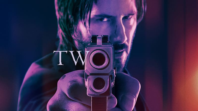 Keanu Reeves, Gun, Movie, John Wick, John Wick: Chapter 2, HD wallpaper