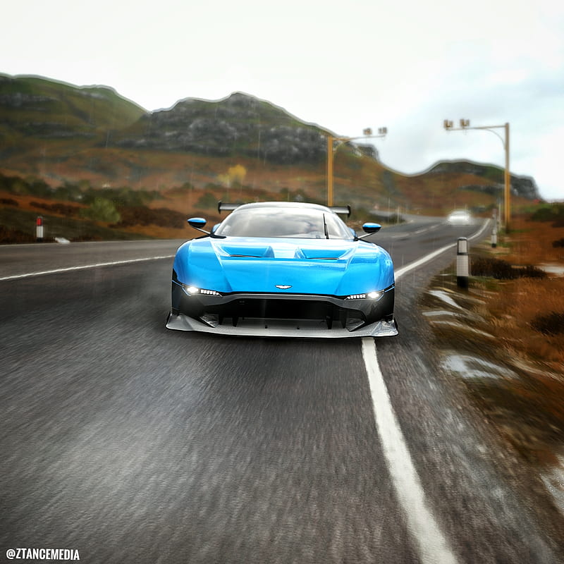 Aston Martin Vulcan Astonmartin Blue Fast Fh4 Forza Funny Motorsport Hd Mobile Wallpaper Peakpx