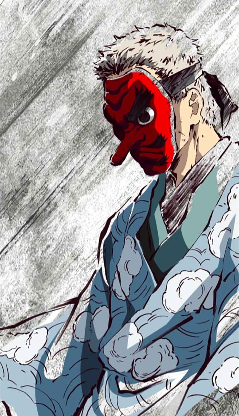 urokodaki sakonji - hotaru haganezuka  Demon, Slayer anime, 1080p anime  wallpaper