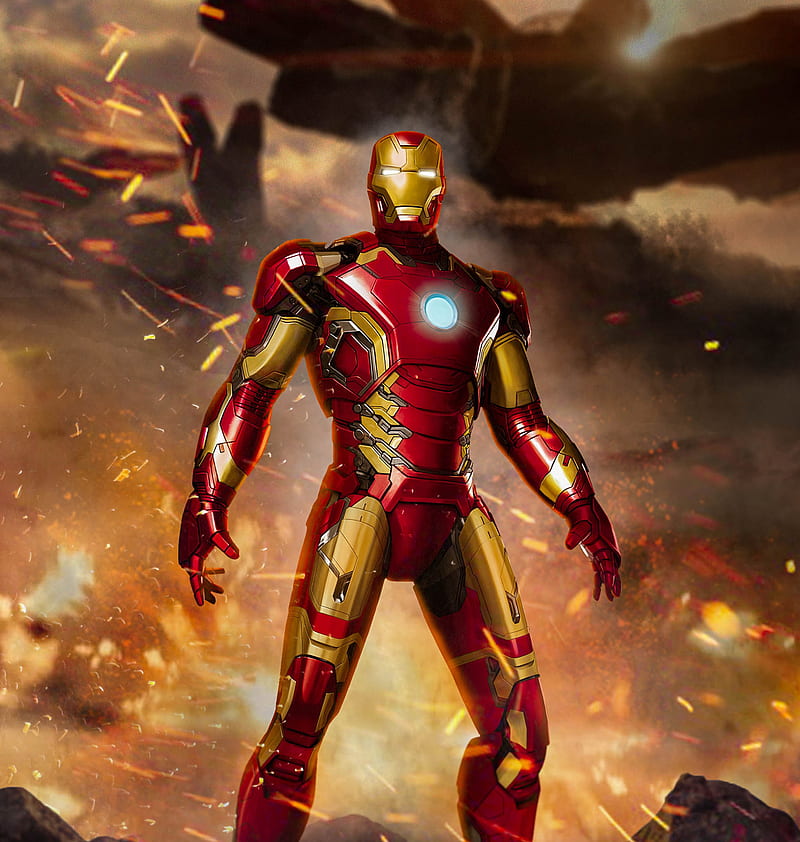Iron Man Digital Fan Art, HD phone wallpaper