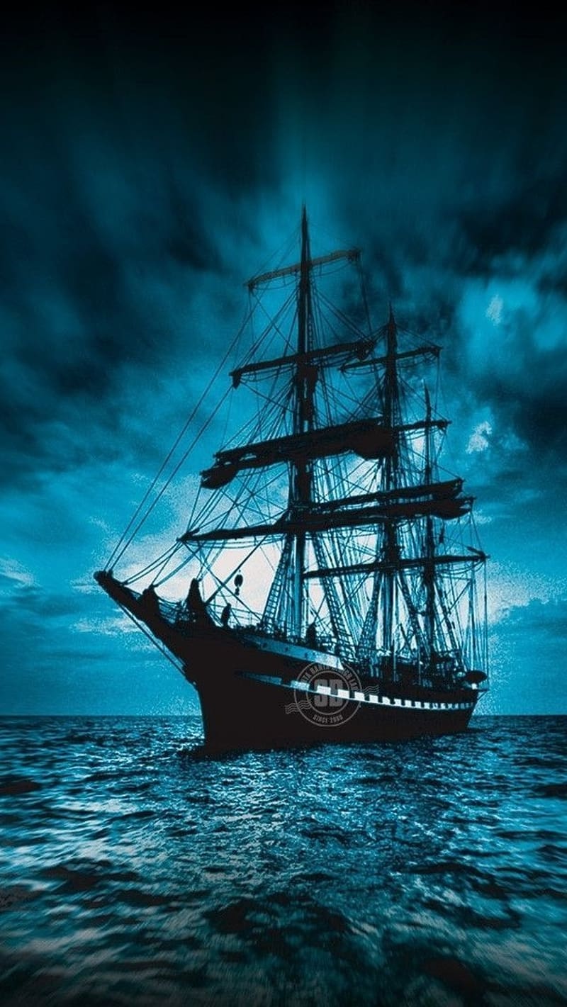 3d Live, Pirates Ship, pirates, ship, sea, water, HD phone wallpaper 3d Live, Pirates Ship, pirates, ship, sea, water, HD phone wallpaper