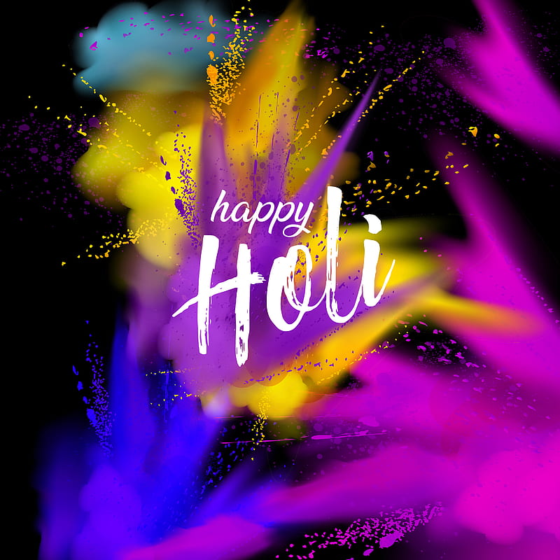 Happy Holi colors, Hindu festival, India, colors, festival, festival of love, festival of spring, happy holi, holi, holiday, love, HD phone wallpaper