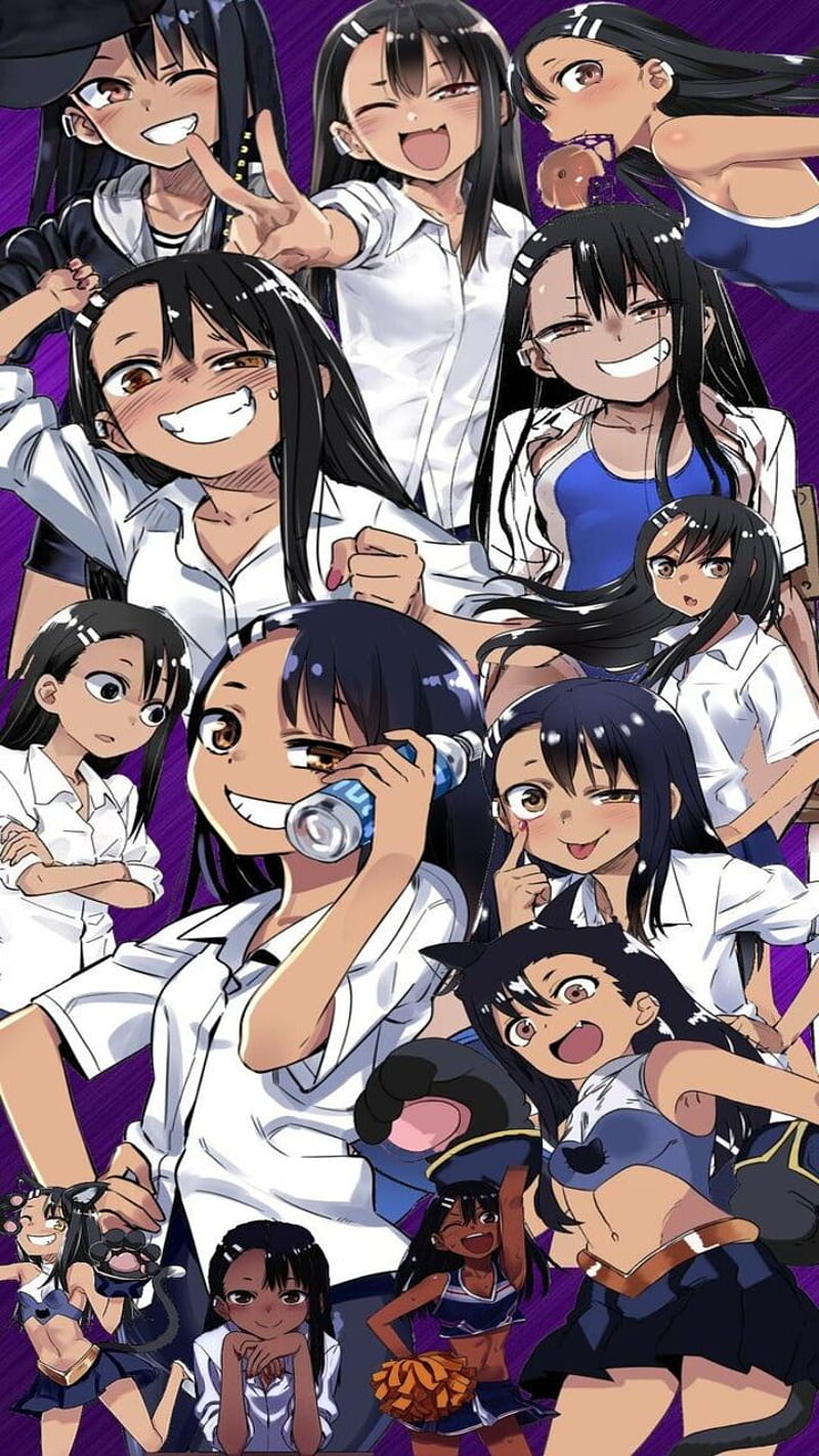 Nagatoro, gal, bully, cute, anime, HD phone wallpaper