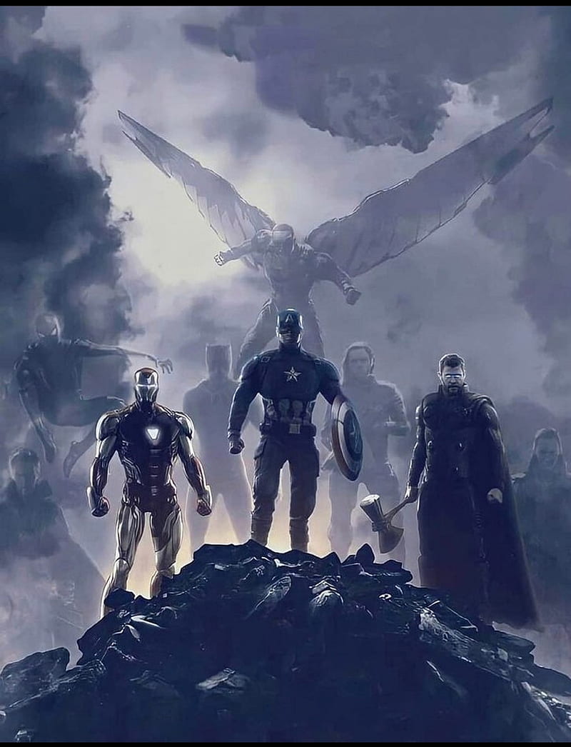 The avengers, heros, thor, marvel, disney, iron man, captain america, HD phone wallpaper