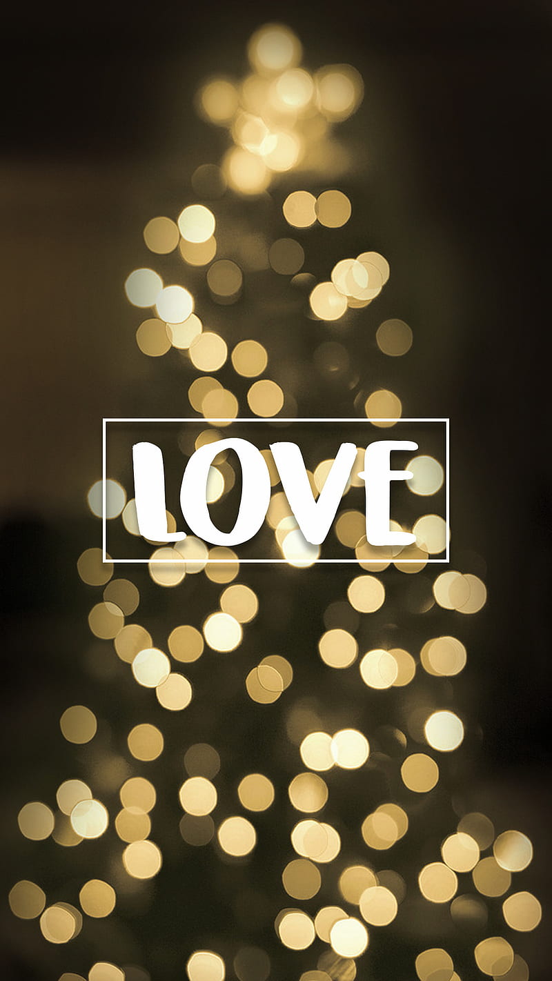 Christmas, blur, blurry, cosy, font, love, neat, theme, themes, warm, HD phone wallpaper
