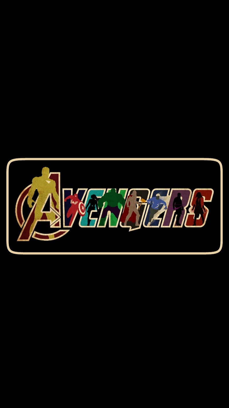 Avengers, heros, legends, logo, logos, HD phone wallpaper