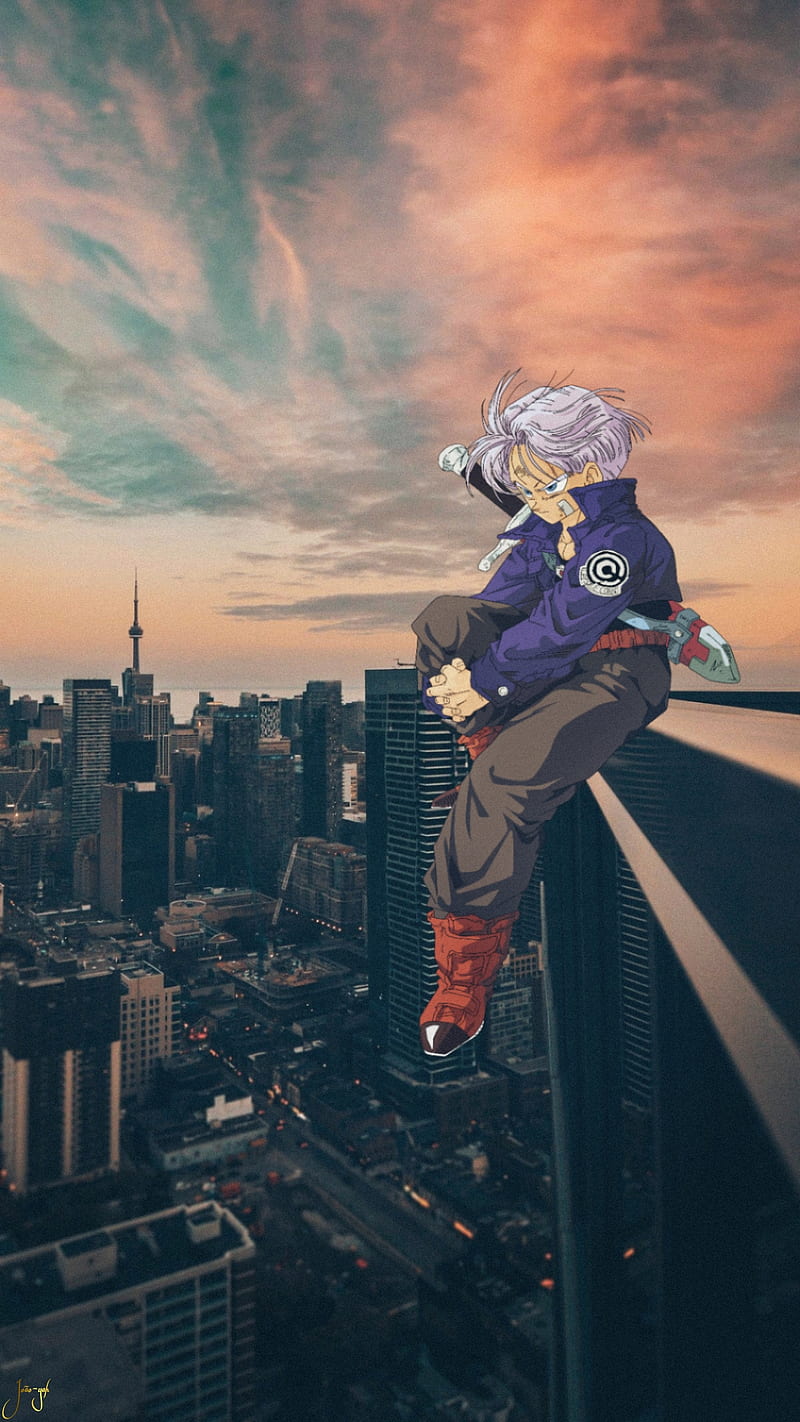 Trunks 2, dragon ball z, trunks del futuro, HD phone wallpaper