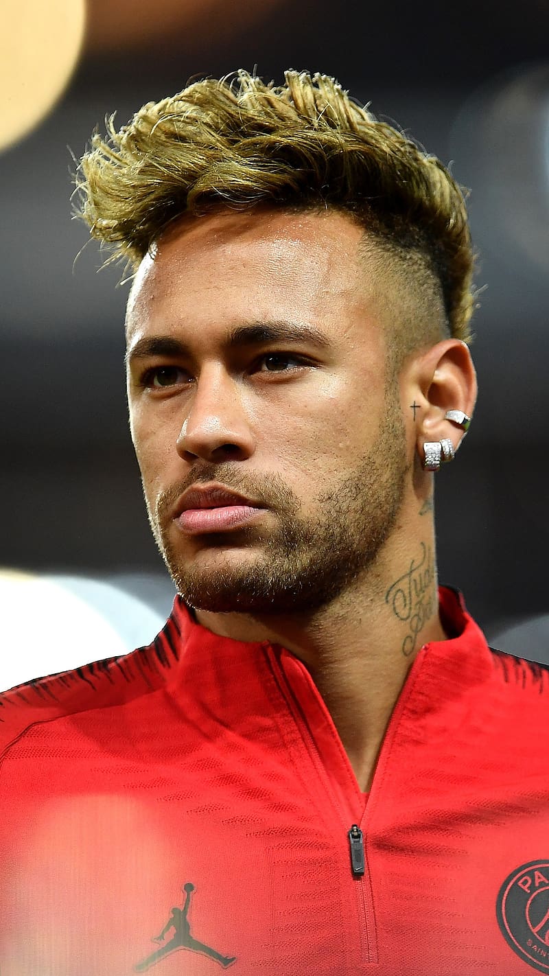 Neymar In Side Look, neymar, psg jacket, haircut, golden hair, HD phone  wallpaper | Peakpx