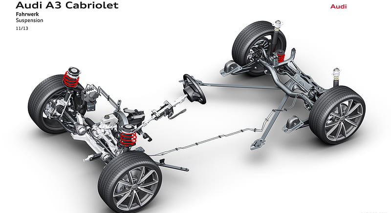 Audi a3 front deals suspension