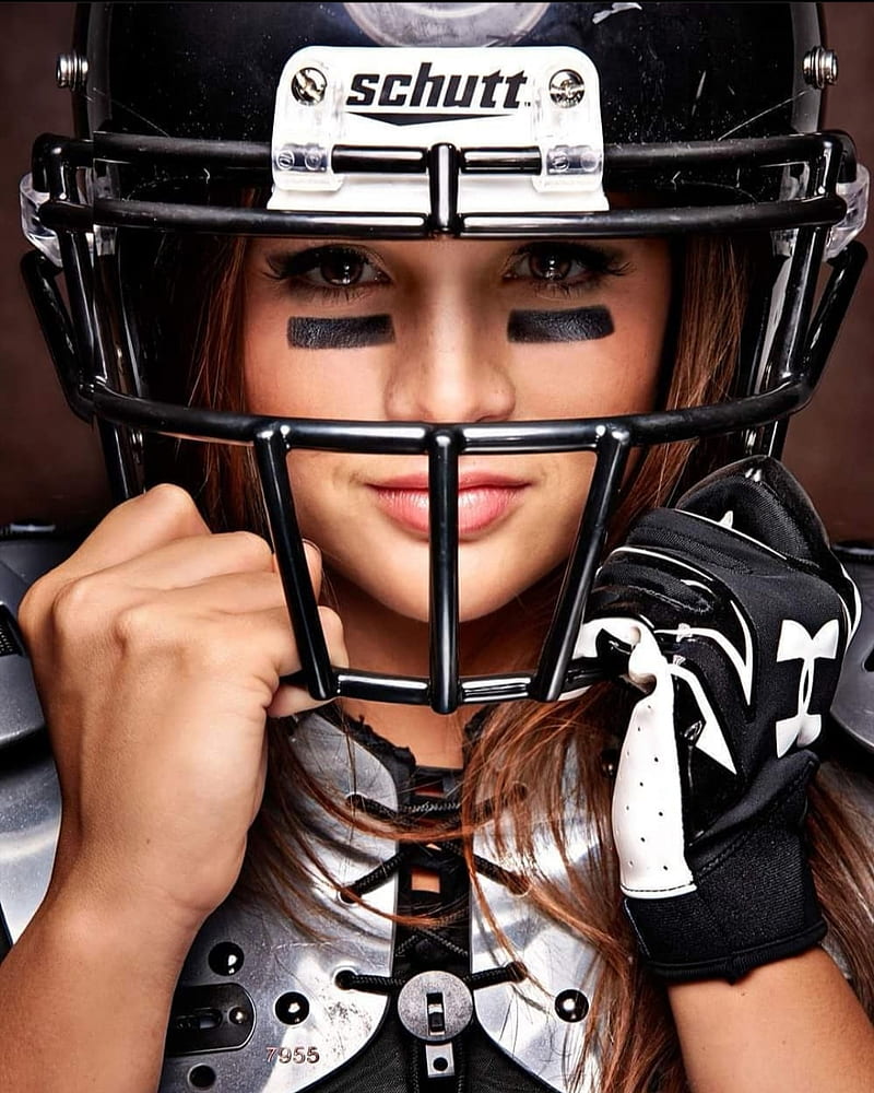 Football Girl Girlfootball Helmet Sexygirl Hd Phone Wallpaper Peakpx