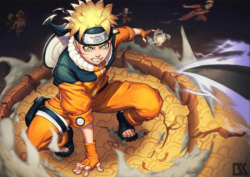 Naruto Uzumaki Art, HD wallpaper