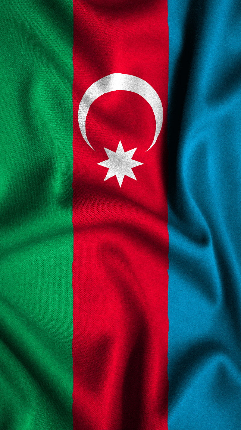 Azerbaijan, Azerbaijan country, Azerbaijan flag, HD phone wallpaper