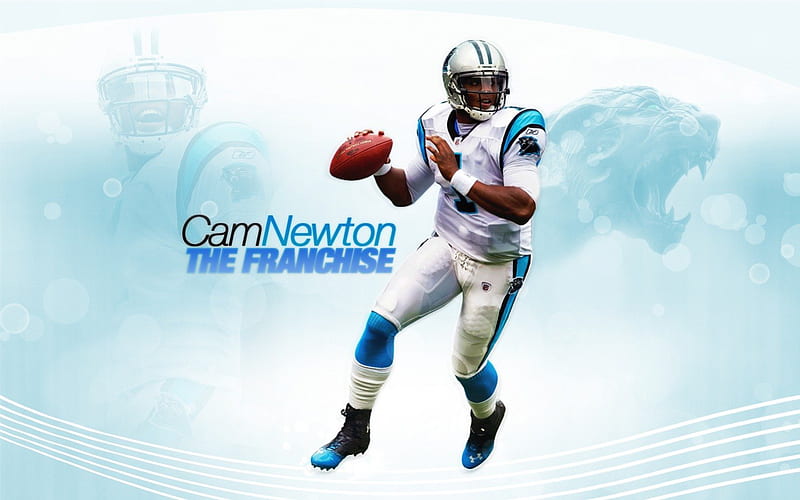 Cam Newton Carolina Panthers qb, sport, 2012, cam, 20, football, 10, HD wallpaper