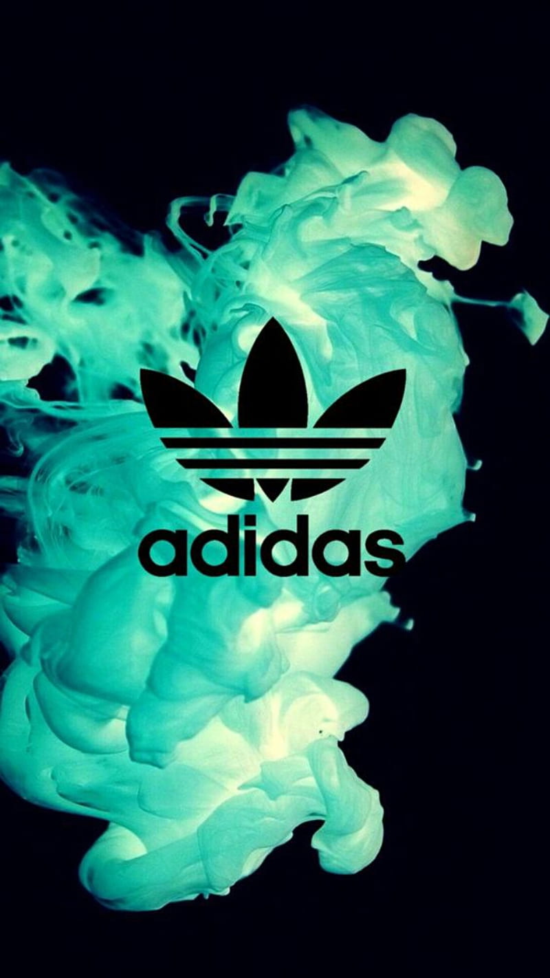 Adidas, blue, HD phone wallpaper