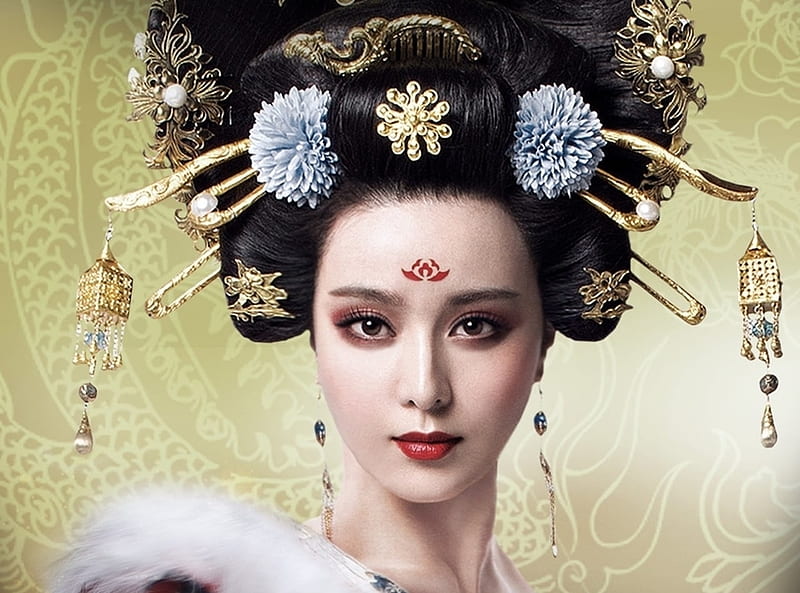 The Empress of China 2014, girl, actress, Fan Bingbing, asian, the empress of china, jewel, face, tv sereis, HD wallpaper