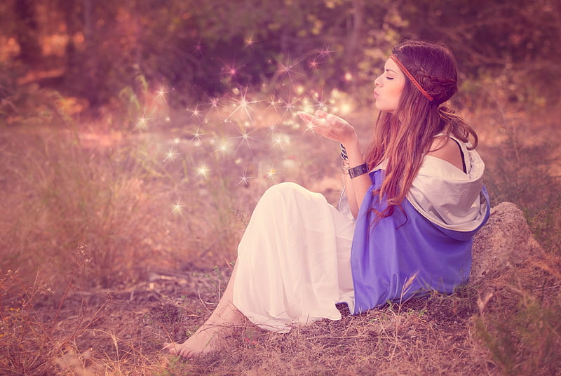 1920x1080px, 1080P free download | Blowing wishes, magical, forest ...