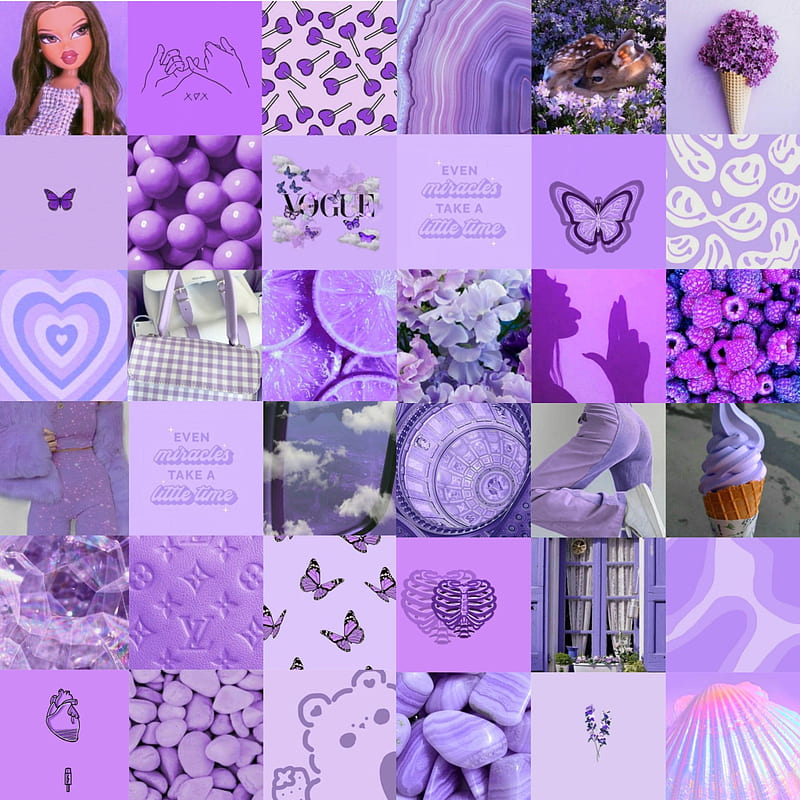 Aesthetic Collage Purple Pink and Purple Aesthetic HD phone wallpaper   Pxfuel