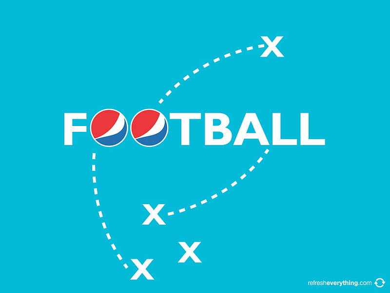 Peps,FOOTBALL, Pepsi, peps, pepsi, football, HD wallpaper