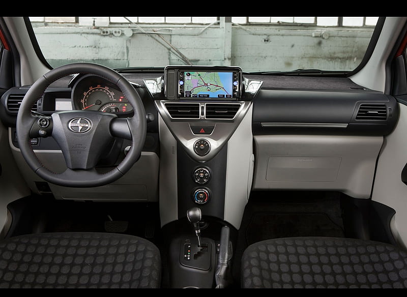 Scion iQ (2012) - Interior, car, HD wallpaper