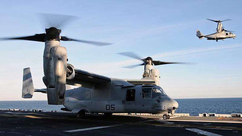 Osprey, military, aircraft, a, HD wallpaper
