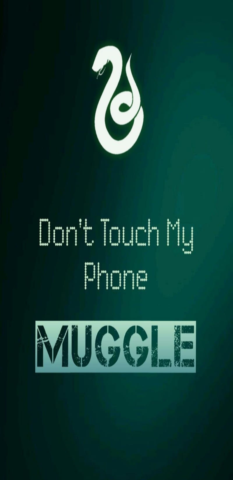 Dont Touch My Phone Muggle Wallpaper Wallpaper For Phone  फट शयर