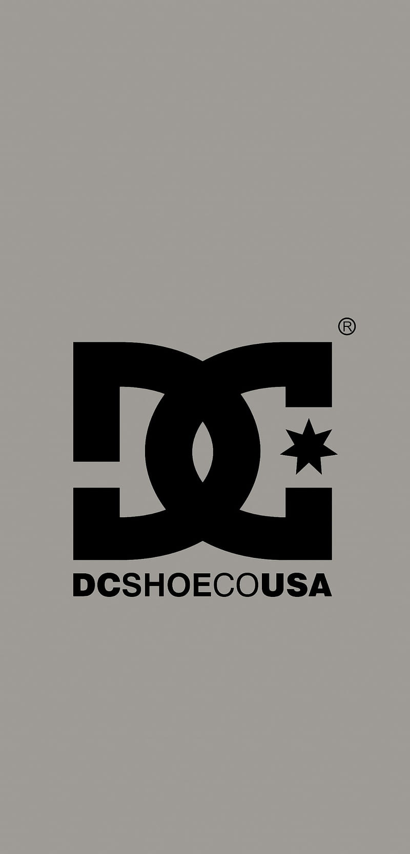 DC Black Grey, dc shoes, skate, dark, HD phone wallpaper