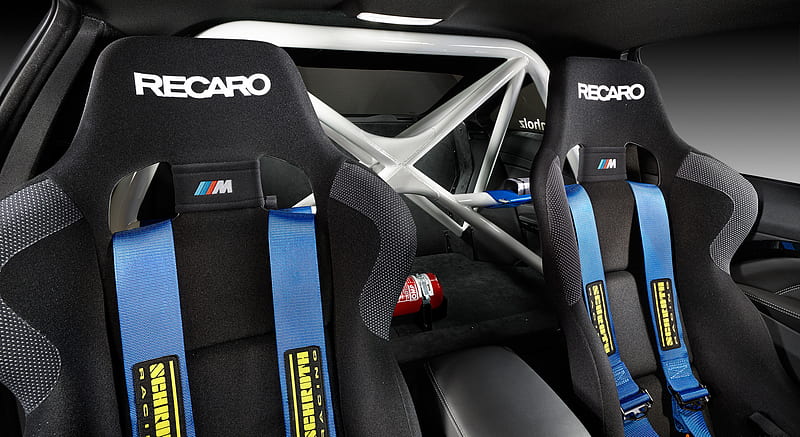 2014 BMW M4 Coupe DTM Safety Car - Recaro Seats and Roll Cage - Interior, HD wallpaper