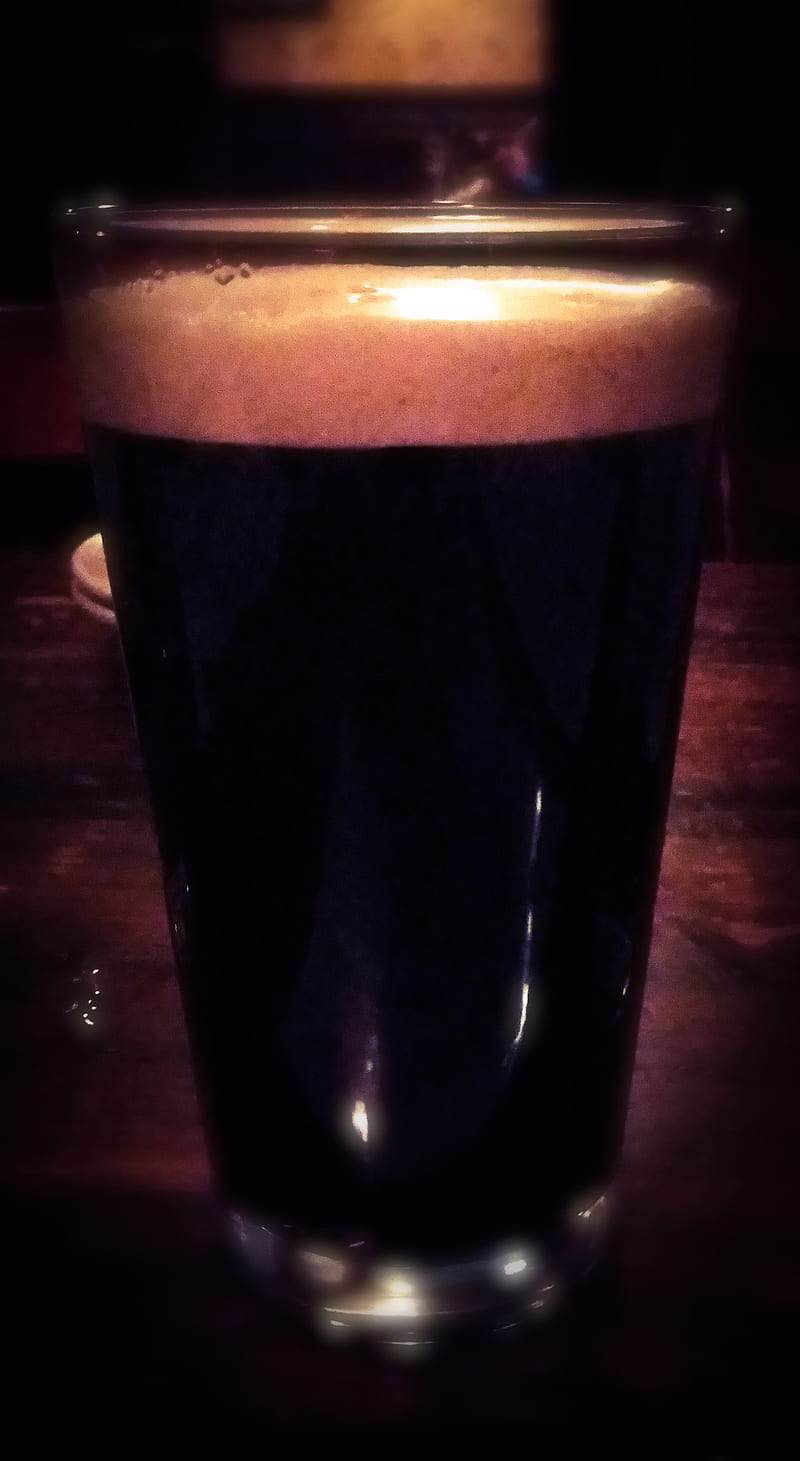 Pint of Guinness, bar, pub, drink, HD phone wallpaper