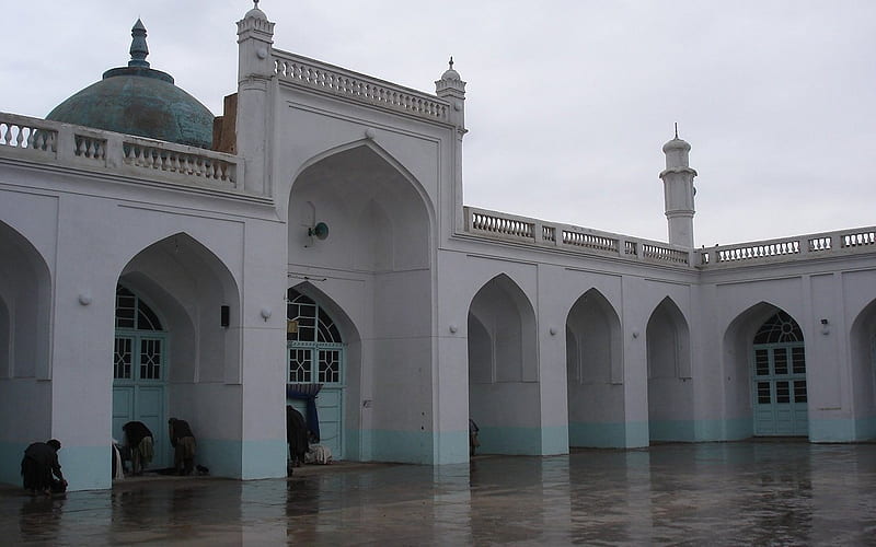 Ahmed Shah Baba Mosque in Qandahar - Afghanistan, place, afghan, masjid, islam, HD wallpaper