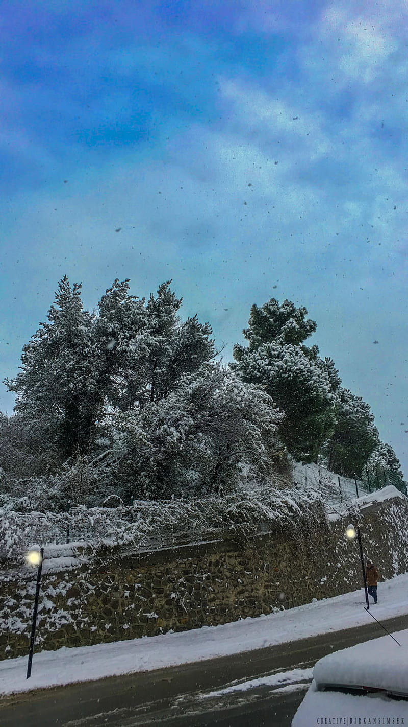 kdzeregli, snow, strom, HD phone wallpaper