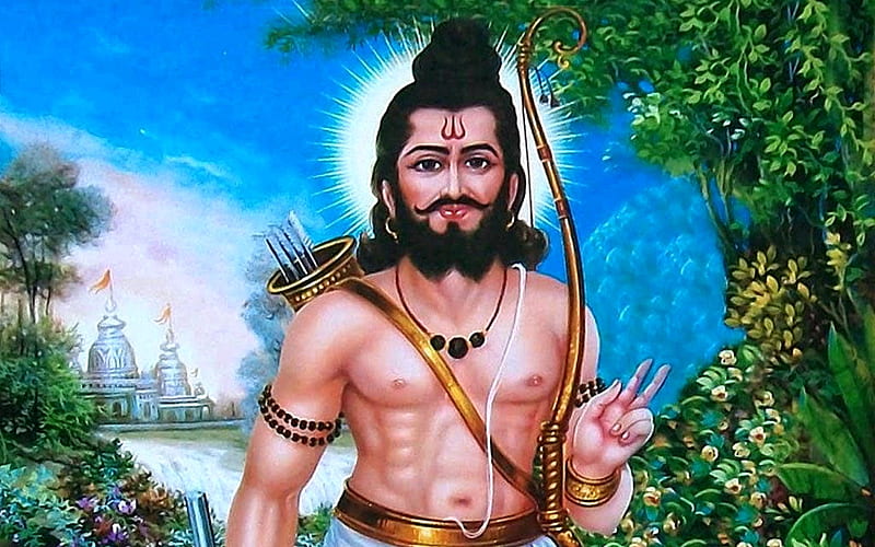 Lord Parshuram Drawing || How to draw Lord Parshuram - YouTube