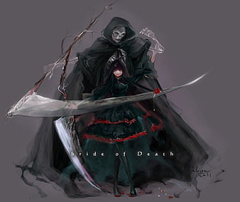 anime reaper scythe