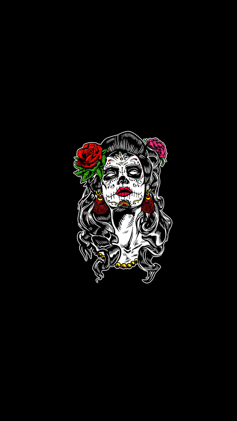 LA CATRINA on Behance HD wallpaper | Pxfuel