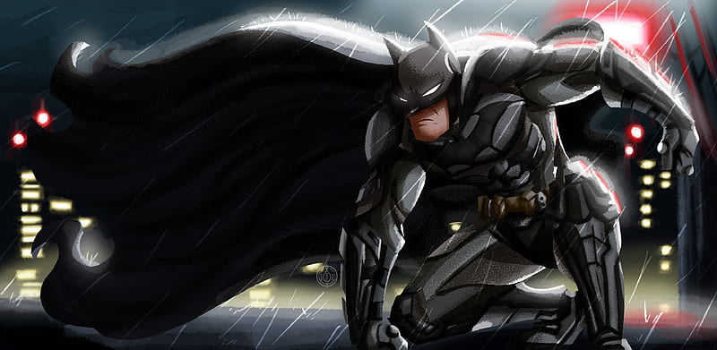 Batman Illustration New, batman, behance, artist, artwork, digital-art, superheroes, HD wallpaper