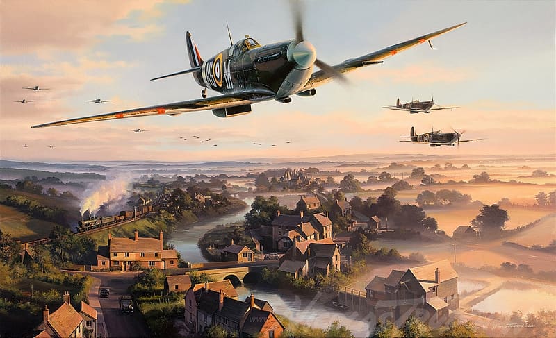 Military, Supermarine Spitfire, Military Aircraft, HD wallpaper