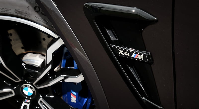 2020 BMW X4 M Competition - Side Vent , car, HD wallpaper