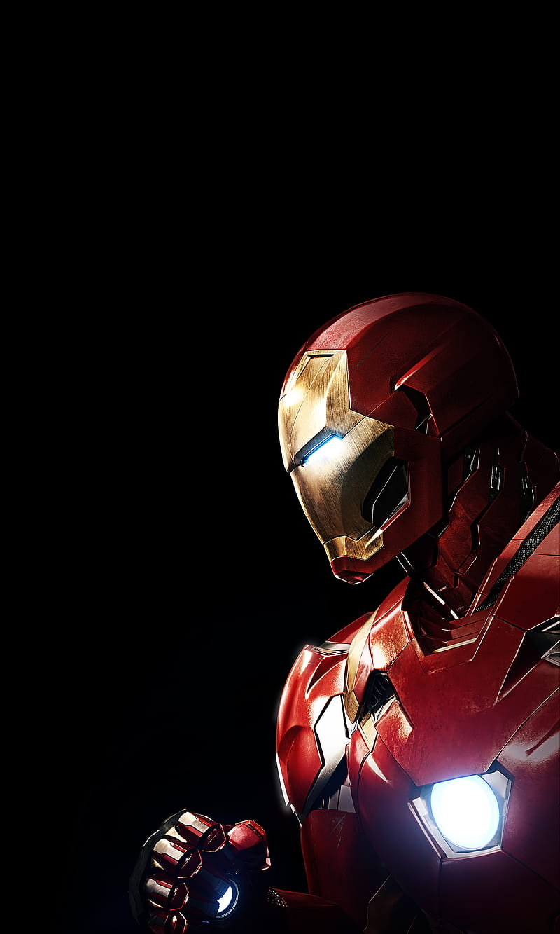 Iron Man, dark, superhero, HD phone wallpaper | Peakpx