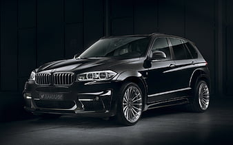 BMW X5 Hamann, F15, front view, black luxury SUV, tuning X5, German cars, BMW, HD wallpaper