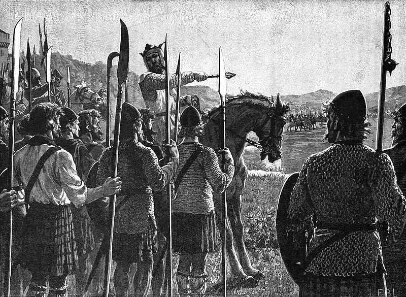 Battle of Bannockburn (1314), scotland versus england, robert i, middle ages, robert the bruce, HD wallpaper