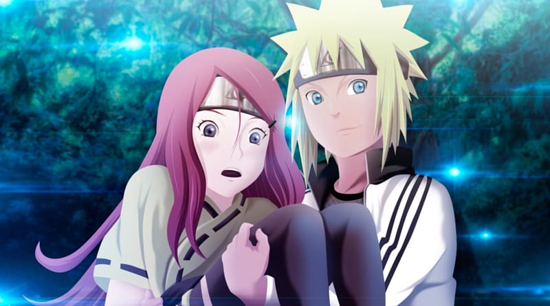 Anime, Naruto, Minato Namikaze, Kushina Uzumaki, HD wallpaper