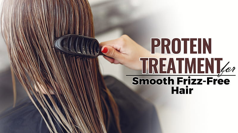 Protein Treatment For Smooth Frizz Hair. After Care Of Protein Hair Treatment ILHT Dubai, HD wallpaper