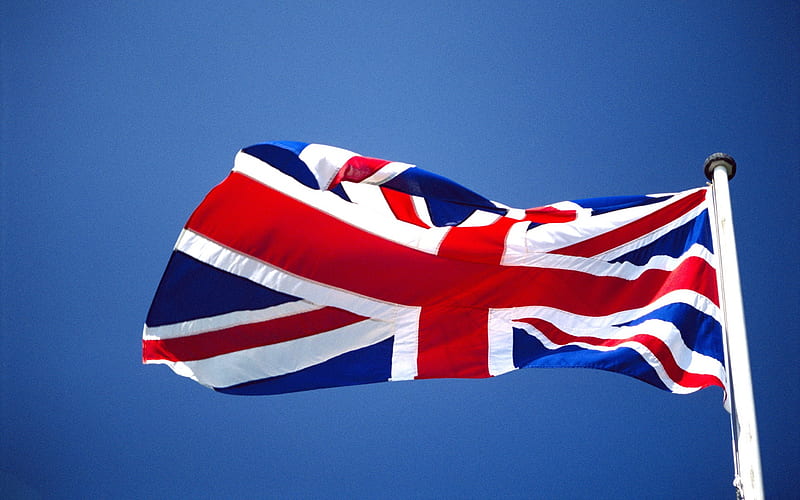 British flag-London graphy, HD wallpaper