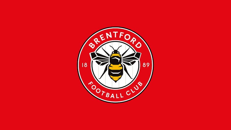 Soccer, Brentford F.C., Logo , Emblem , Soccer, HD wallpaper