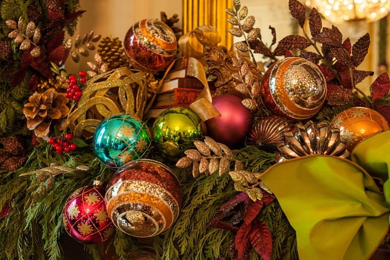 Christmas Balls, Christmas, Holidays, Miscellaneous, Balls, HD wallpaper