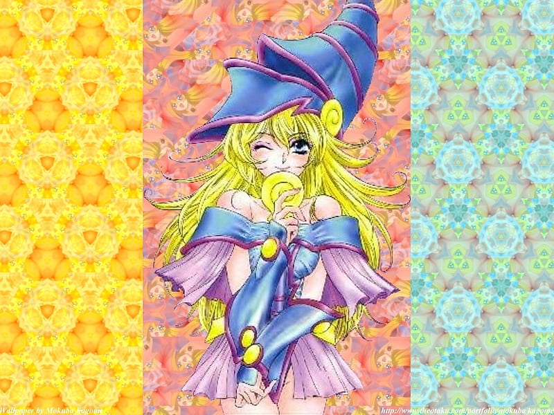 Dark Magician Girl, yugioh, HD wallpaper